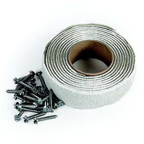 Start by using a spray cleaner to remove any dirt or oil from the area. Camco Universal RV Vent Installation Kit with Putty Tape ...