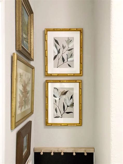 Creating A Modern Gallery Wall With Art To Frames Pennies For A Fortune