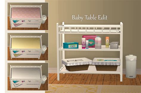 Pin By Sarai L Lopez De Lara On The Sims 4 Baby Changing Table Baby