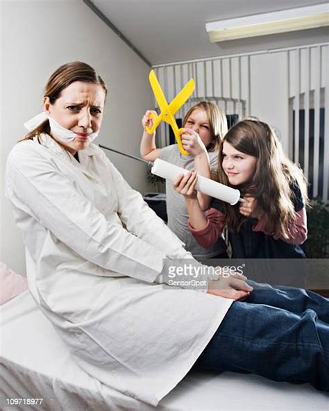 nurse tied up stockfoto s en beelden getty images