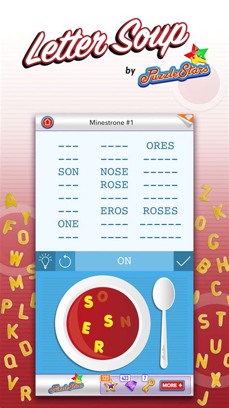 Letter Soup By Puzzlestars ~ Guess All Words That Can Be