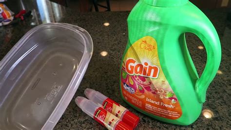 Slime Recipe Without Borax Or Liquid Starch Or Laundry Detergent