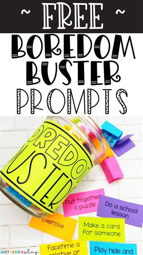 Create A Jar Of Boredom Busters For Your Four Through Eight Year Olds