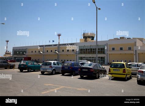 Samos Airport Samos Greece Stock Photo Alamy