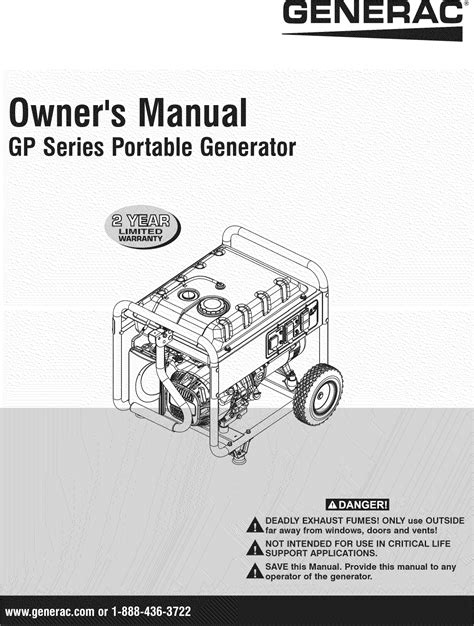 Generac Rv Generator Manual