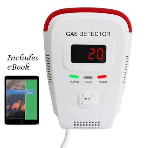 Combination Gas And Carbon Monoxide Detectors Zinnor Gas Detector Plug In