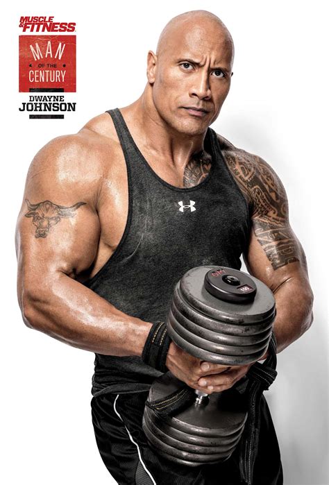 The Rock Dwayne Johnson Muscles