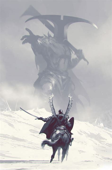 Shadow Of The Colossus The Epic Fantasy Artworks By Ömer Tunç Dark