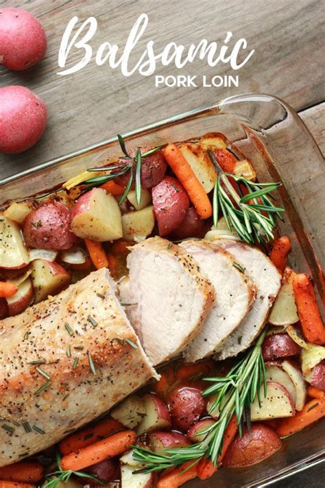 #balsamicporkloin #spendwithpennies #maindish #marinade #porkloin. Balsamic Pork Loin | Recipe (With images) | Pork loin ...