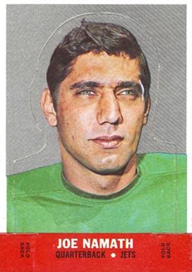 We did not find results for: 1968 Topps Stand-ups Joe Namath #17 Football Card Value ...