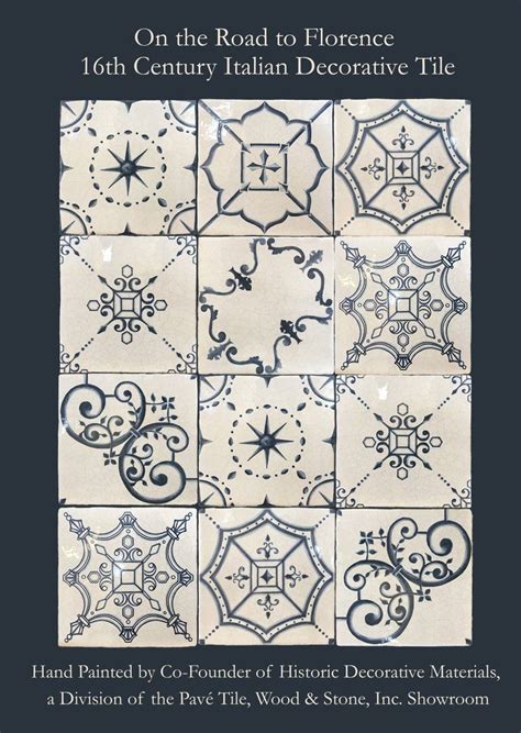 Shop in tuscan style for tuscan wall decor, tuscan home decor, italian pottery and tuscan garden accessories. On the Road to Florence 16th Century Italian Decorative Tile: Stelle di Galileo in 2020 ...