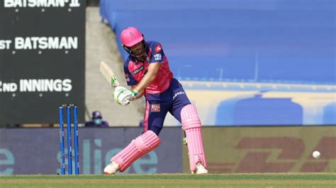 Ipl 2022 Jos Buttler Hits Massive 101m Six Vs Mumbai Indians Smashes Basil Thampi For 26 Runs