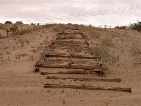 The Old Plank Road In The Imperial Sand Dunes Desertusa