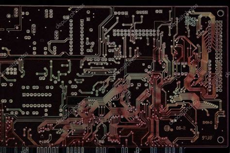 Computer Electronic Circuit Design — Stock Photo © Skaljac 1914491