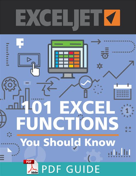 Exceljet 101 Excel Functions 210414 Pdf Guide 1101 Excel Functions