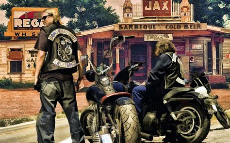 Sons Of Anarchy Series Biker Crime Drama Thriller Wallpapers Hd