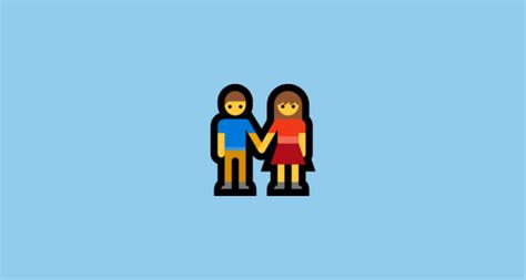 👫 Woman And Man Holding Hands Emoji On Microsoft Windows 10 Anniversary Update