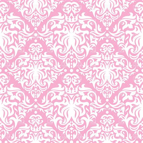 Free Download Pink And White Vintage Seamless Pattern Download Royalty