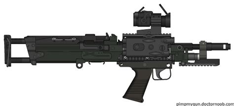 M249 Bullpup Cqb Recreation Of Real Airsoft Lmg Made In Po Flickr
