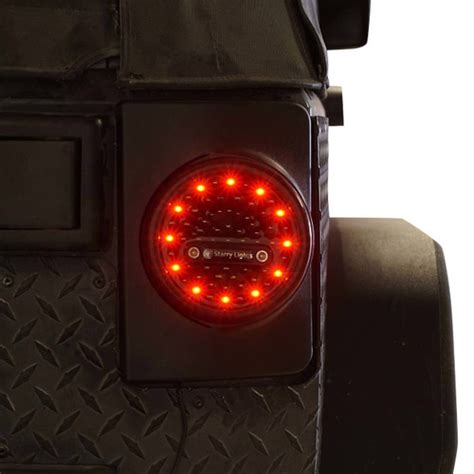 Round G4 Led Tail Lights For Jeep Wrangler Jk 2007 2017 Genssi