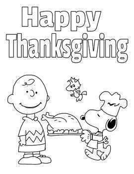 Drawing and coloring activities is fun past time for kids of all ages also to enjoy. A Charlie Brown Thanksgiving Activity Packet | Charlie ...