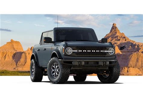 2022 Ford Bronco Badlands 4 Door Starting At 5649400 For Sale In
