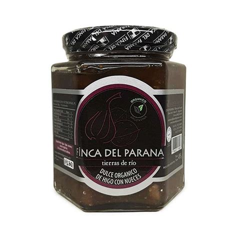 Dulce Organico De Higo Con Nueces G Finca Del Parana Biomarket