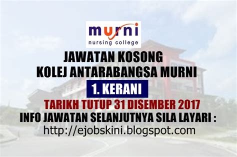 Jawatan kosong kumpulan wang simpanan pekerja (kwsp) by. Jawatan Kosong Terkini Sebagai Kerani - 31 Disember 2017