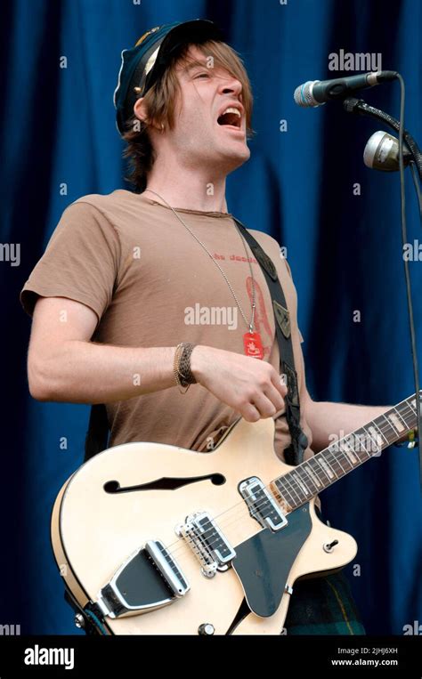 Courtney Taylor Taylor Dandy Warhols Performing Hi Res Stock