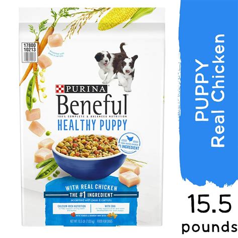 Purina Beneful Healthy Puppy With Farm Raised Chicken High Protein Dry
