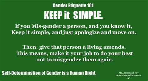 Gender Etiquette 101 Misgender Mx Anunnaki Ray Marquez