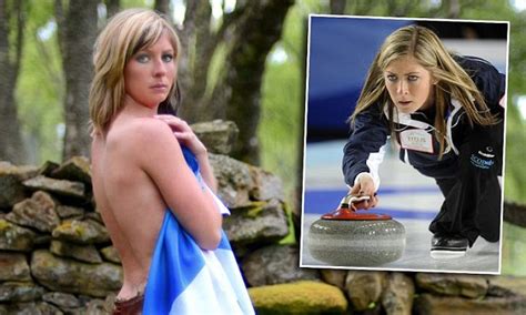 Ice Queen Is Great Britain S Eve The Stone Cold Skipper Who Can Make Curling Sexy Daily Mail