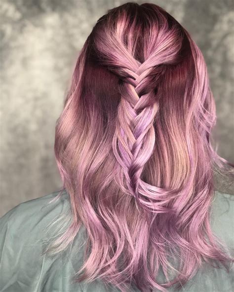 Purple Unicorn Hair Hair Color Pink Joico Color Balayage Hair
