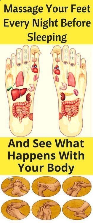Here Is Why You Should Massage Your Feet Every Night Before Going To Sleep Health Health And