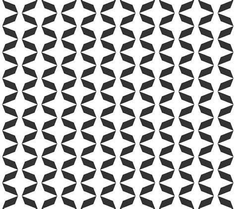 Abstract Geometric Seamless Pattern Repeating Geometric Black And