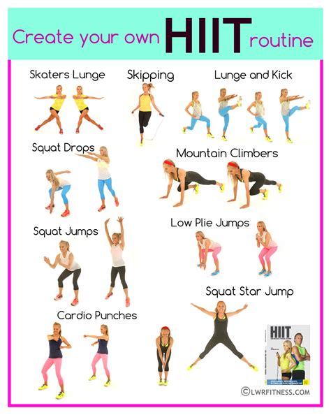 Aerobic Workout Plan Examples - Cardio Workout Exercises