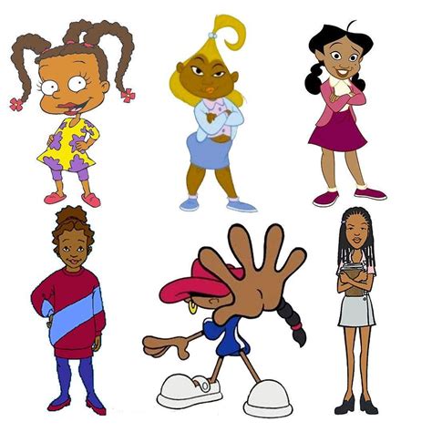 Popular Black Girl Cartoon Characters