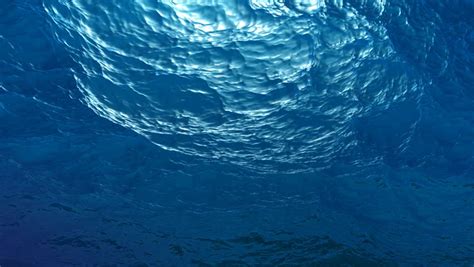 High Quality Looping Animation Of Ocean Waves From Underwater With