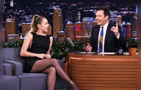 Watch Miley Cyrus Doesn T Recognize Her Own Song On The Tonight Show
