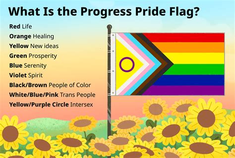 What Do The Colors Of The New Pride Flag Mean