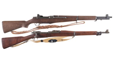 Two Us Military Rifles Rock Island Auction