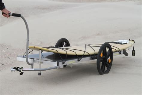 Cargo Cycling Trailer Build By Fietskarxlbe For Surfboard Transport
