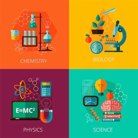 Science Logos Symbols