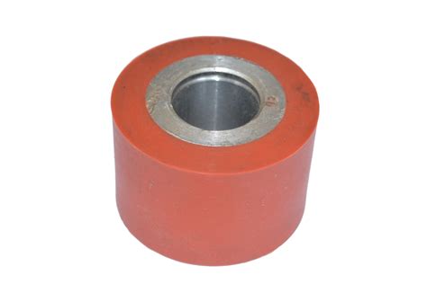 Customize Red Silicone Rubber Coated Rollers Manufacturer Buy