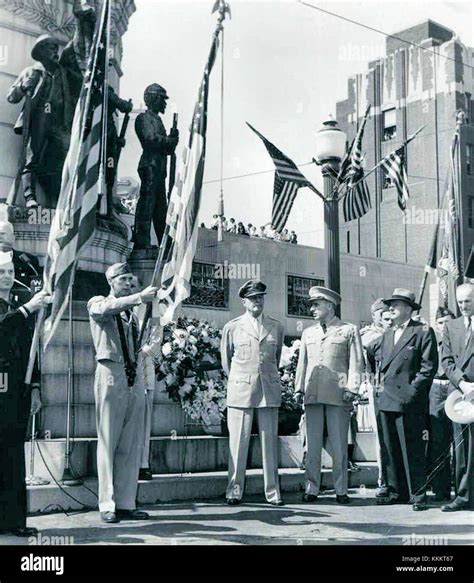 1951 General Macarthur Visit 21 Sep Allentown Pa Stock Photo Alamy