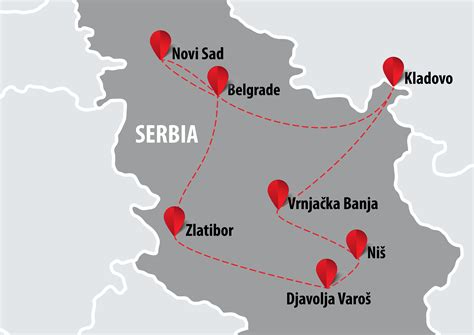Zlatibor Mapa Srbije Superjoden