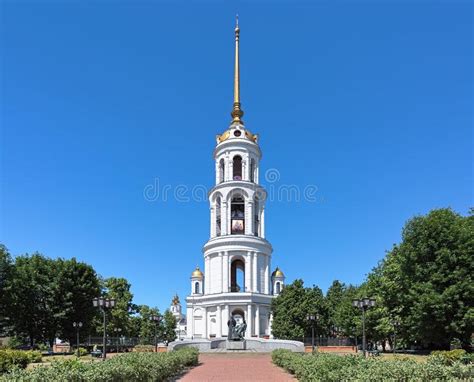 Glockenturm Der Auferstehungs Kathedrale In Shuya Russland