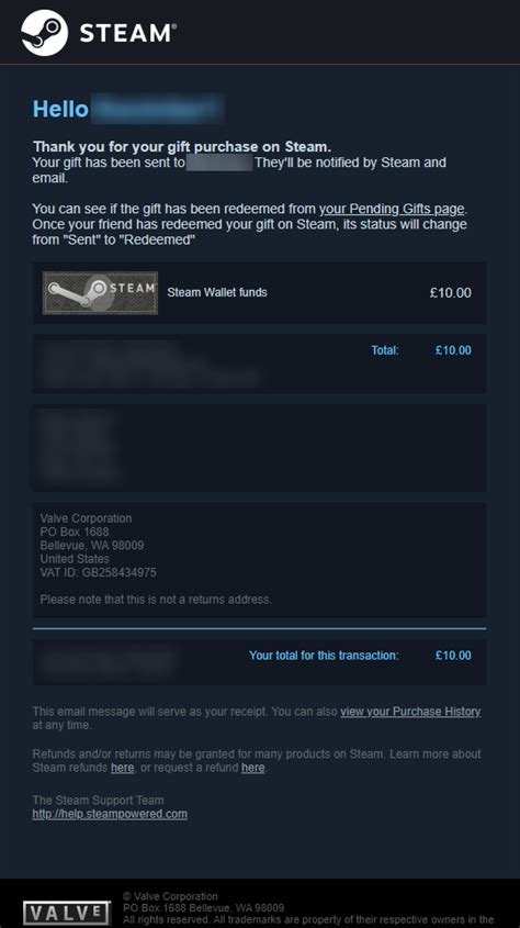 How Does A Digital Gift Card Purchase Receipt Looks Like Steam My XXX Hot Girl