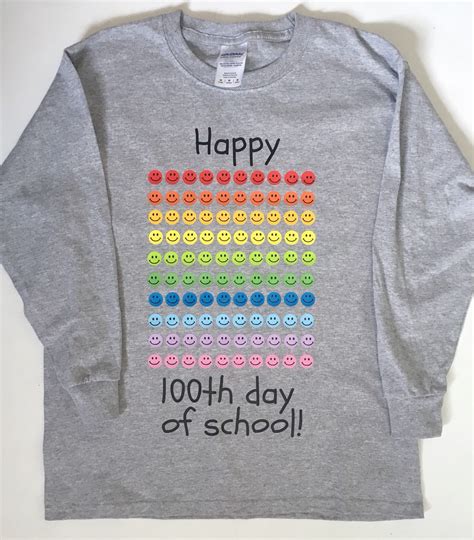 100 Days Of School Shirt Kids 100th Day Of School Tshirt Happy 100th