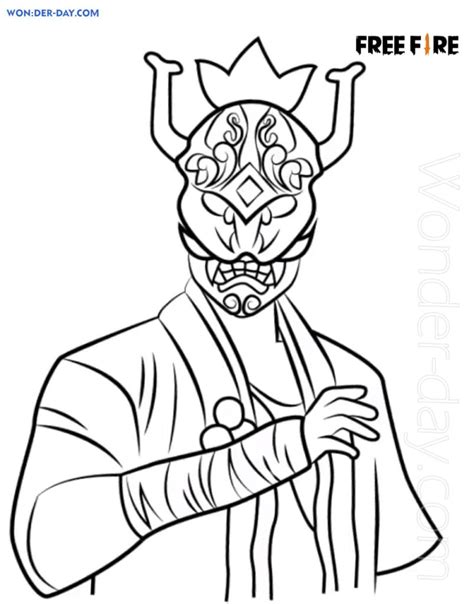 Some of them also come boosted with stats. Free Fire coloring pages. Print for free in A4 format